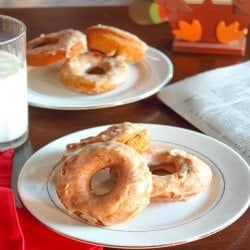 Pumpkin Maple Donuts