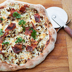 Roasted Cauliflower Pizza