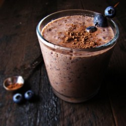 Blueberry Chocolate Smoothie