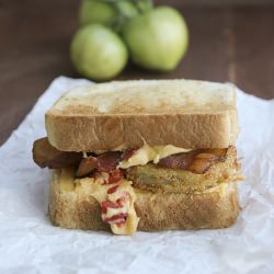Green Tomato Bacon Sandwich