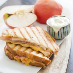 Cheesy Apple Panini
