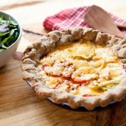 Tomato Cheddar Pie