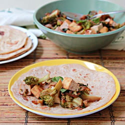 Tofu Broccoli With Basil