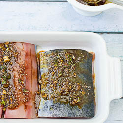 Soy-Sesame Grilled Fish