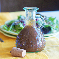 Red Wine Peach Vinaigrette