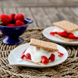 Strawberries & Cream Sandwich