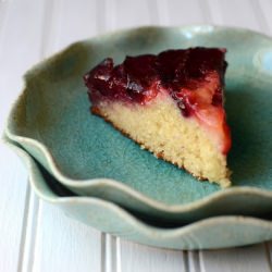 Plum Upside Down Cake