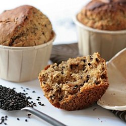 Sesame & Kinako Japanese Muffin