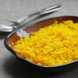 Saffron rice recipe