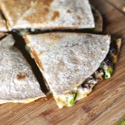 Cheeseburger Quesadilla