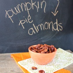 Pumpkin Pie Roasted Almonds