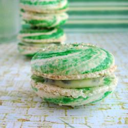 Mojito macarons