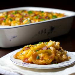 Potato Skins Mac and Cheese