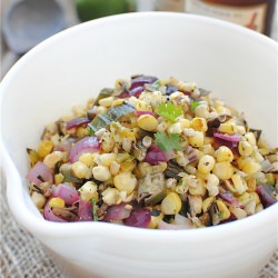 Late Summer Grilled Corn Salsa