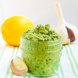 Lemon Basil Pesto.