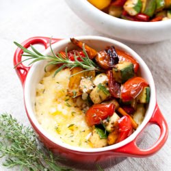 Roasted Vegetable Polenta
