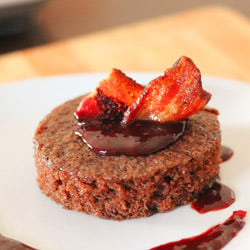 Bacon Chipotle Chocolate Cake