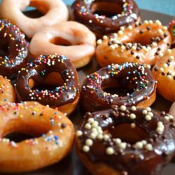 Glazed Yeast Doughnuts