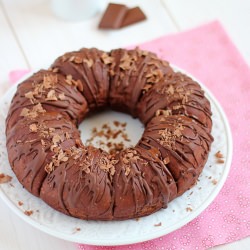 Chocolate brioche