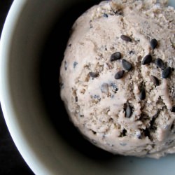Black Sesame Ice Cream
