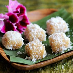 Cassava Cake with Coconut