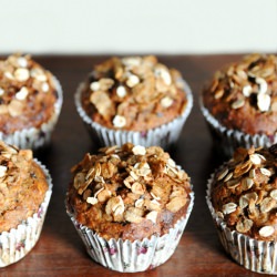 Whole Wheat Banana Muffins