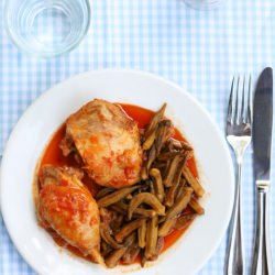 Chicken Stew with Okra
