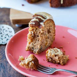 Spiced Apple & Banana Bundt Cake