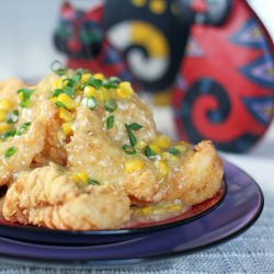 Fish Fillets in Corn Sauce
