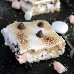 S’mores Cheesecake Bars