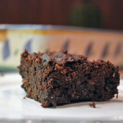 Carrot Zucchini Chocolatey Brownies