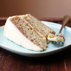 Banana Cake w/Cream Cheese Frosting