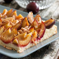 German plum cake