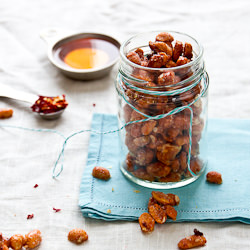 Spicy Honey Roasted Peanuts