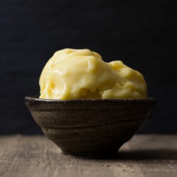 Orange & Roasted Plum Sorbet