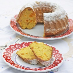 Apricot lemon Bundt cake