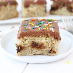 Banana Nutella Cake