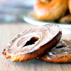 Homemade Pumpkin Spice Bagels