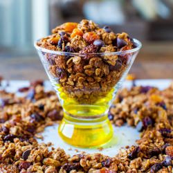 Pumpkin Spice Peanut Butter Granola
