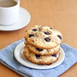 Blueberry Coffee Cake Cookies