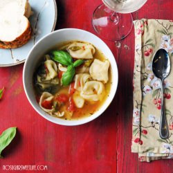 Slow Cooker Tuscan Tortellini