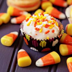 Candy Corn Oreo Truffles