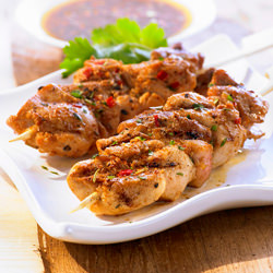 Grilled Chicken Kebabs