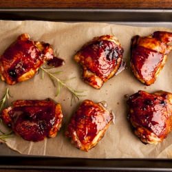 Pomegranate Glazed Chicken