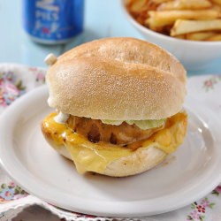 Super Cheese Chicken Burger