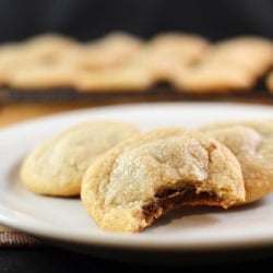 Peanut Butter Nutella Stuff Cookies