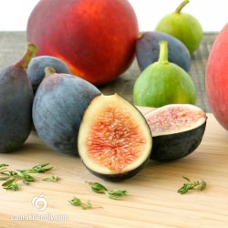 Seared Figs & Peaches