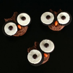 Oreo Owl Cupcakes