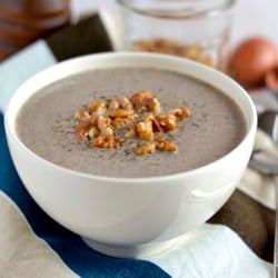 Skinny Cream of Mushroom Soup