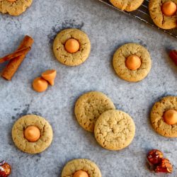 Spiced Pumpkin Kiss Cookies